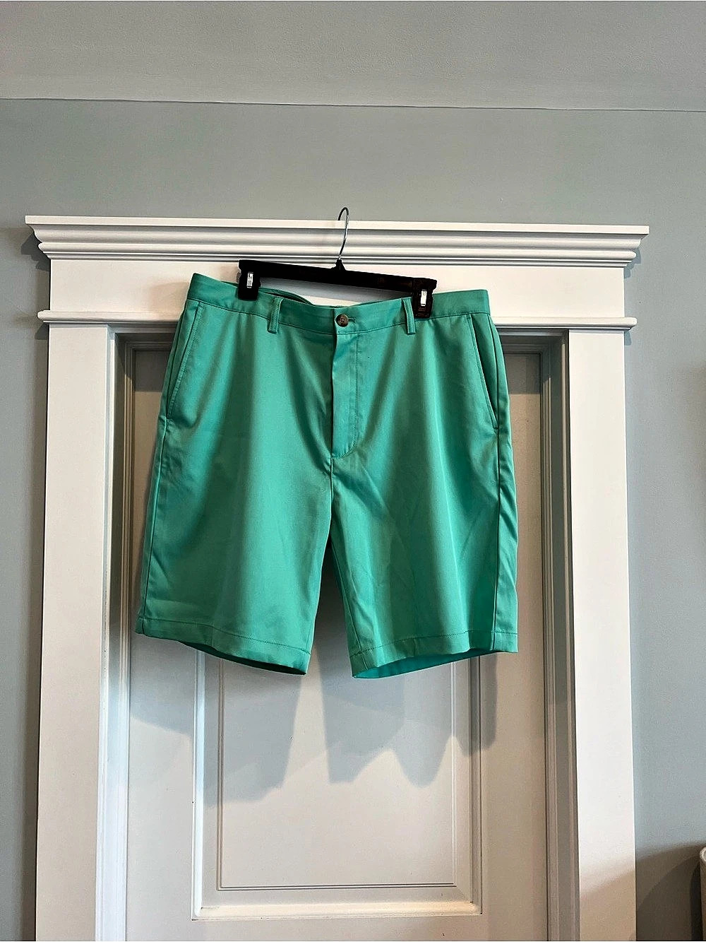 Vineyard Vines On-The-Go Performance Shorts Green Waist 38